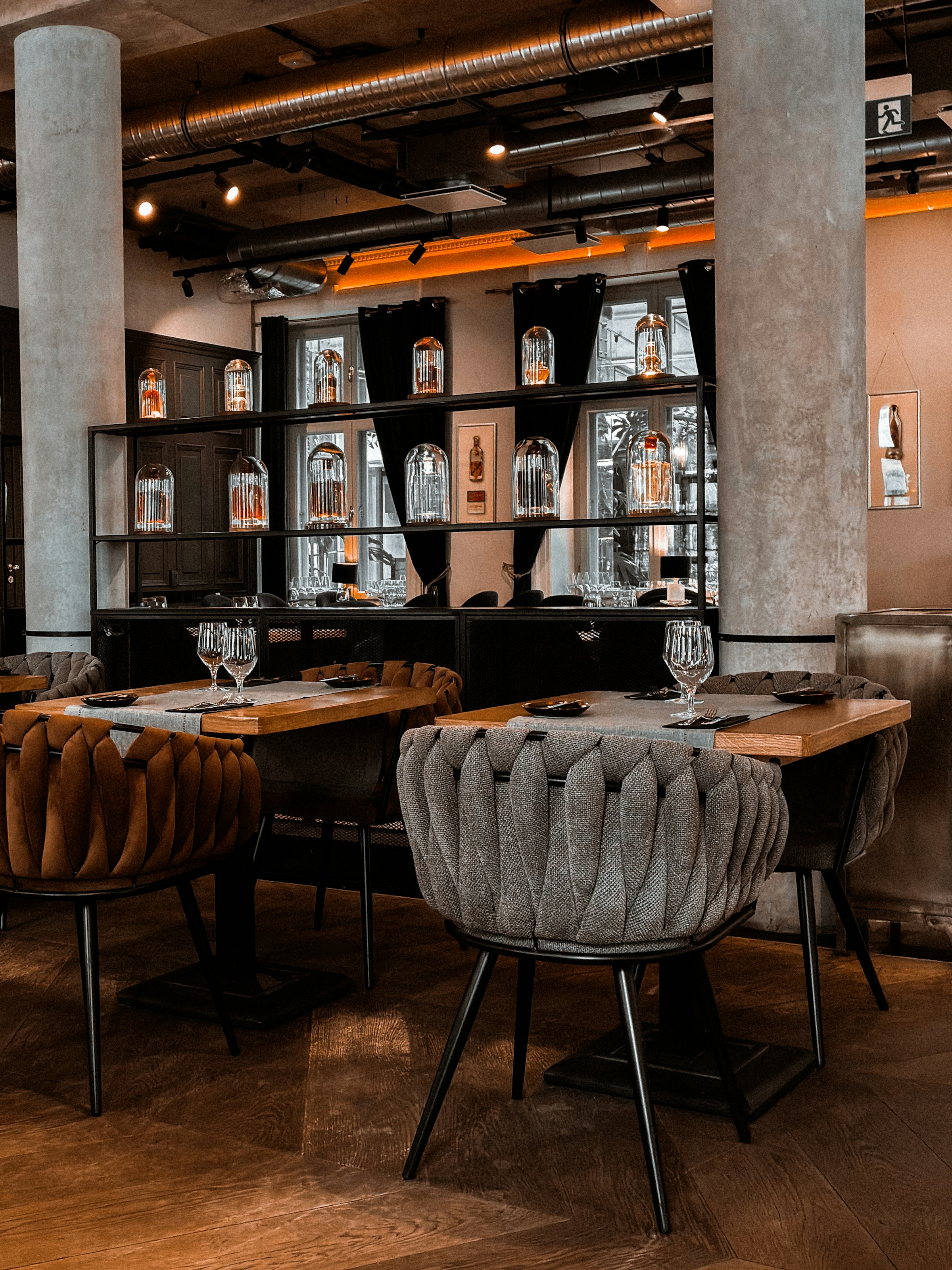 Einladender Restaurantinnenraum