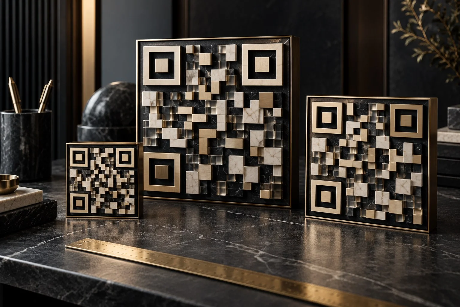 QR-Code-Größe für das konkrete Druckmedium bestimmen – redaktionelles Symbolbild
