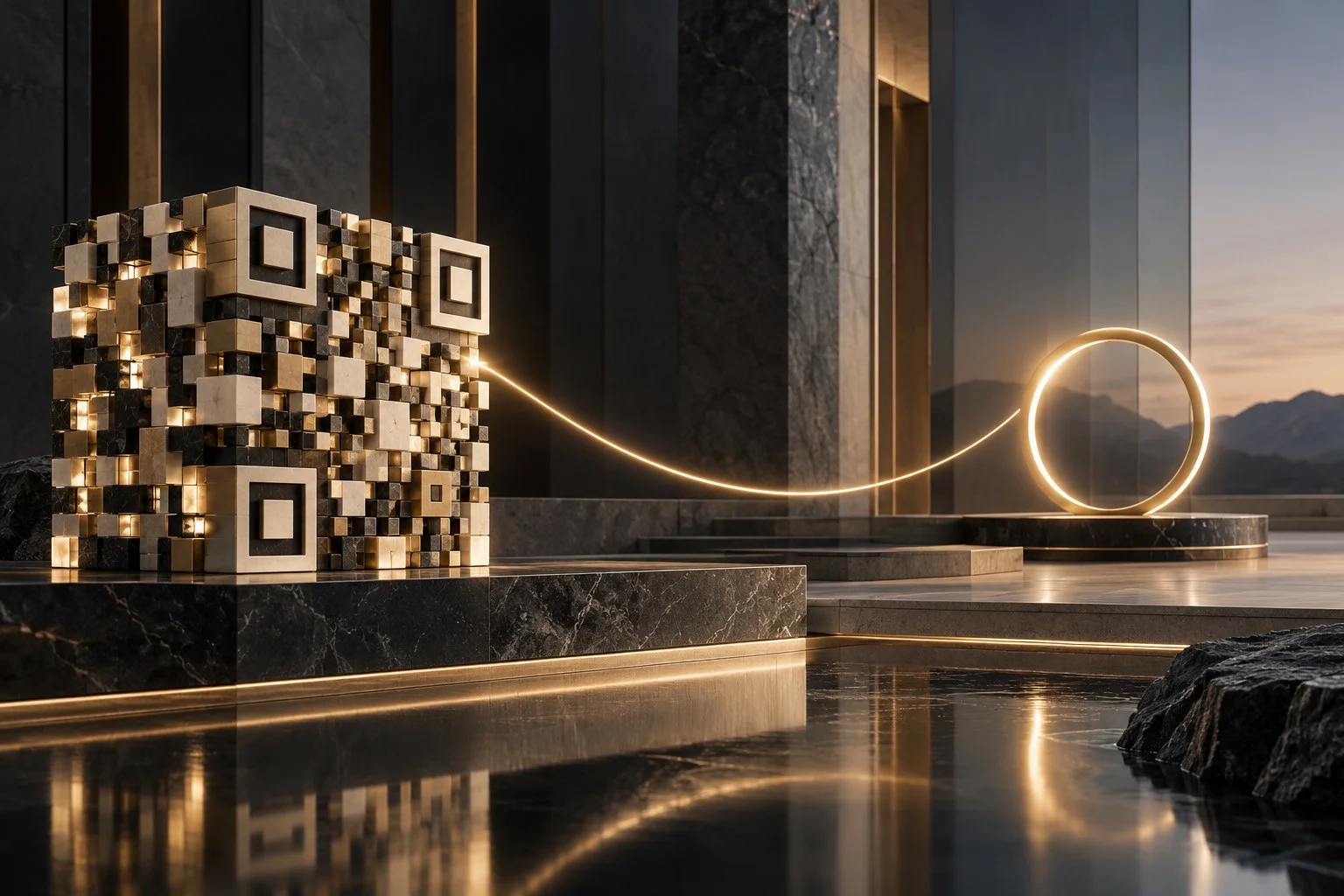 QR-Code-Marketing mit einem klaren Ziel planen – redaktionelles Symbolbild